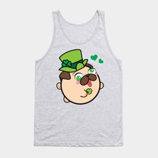 Doopy the Pug Puppy - Saint Patrick's Day Tank Top